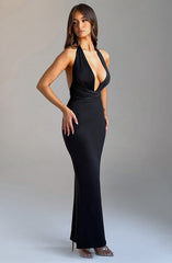 Evangeline Maxi Dress - Black Dress Babyboo Fashion Premium Exclusive Design