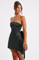 Freja Mini Dress - Black Dress Babyboo Fashion Premium Exclusive Design