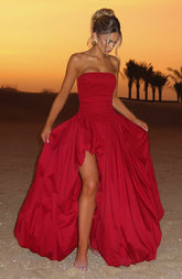 Jillian Maxi Dress - Red Dress Babyboo Fashion Premium Exclusive Design