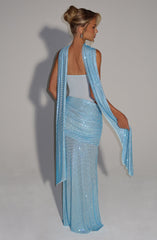 Kailani Maxi Dress - Aqua Dress Babyboo Fashion Premium Exclusive Design