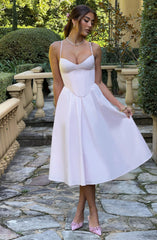 Mariella Midi Dress - Blush Dress Babyboo Fashion Premium Exclusive Design