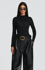 Pearson Bodysuit - Black Bodysuits Babyboo Fashion Premium Exclusive Design