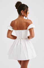 Penelope Mini Dress - Black/White Dress Babyboo Fashion Premium Exclusive Design