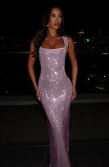 Petra Maxi Dress - Pink Dress Babyboo Fashion Premium Exclusive Design