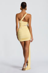 Shazia Mini Dress - Lemon Dress Babyboo Fashion Premium Exclusive Design