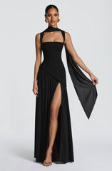 Tullulah Maxi Dress - Black Dress Babyboo Fashion Premium Exclusive Design