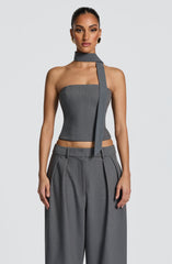 Vinnie Scarf - Grey Marl Accessories ONE SIZE Babyboo Fashion Premium Exclusive Design