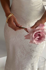 Whitney Maxi Dress - Ivory Dress Babyboo Fashion Premium Exclusive Design