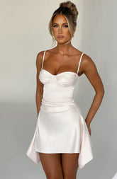 Zahra Mini Dress - Ivory Dress XS Babyboo Fashion Premium Exclusive Design