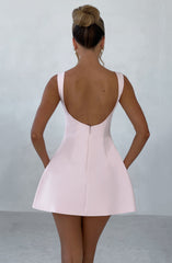 Alana Mini Dress - Blush Dress Babyboo Fashion Premium Exclusive Design