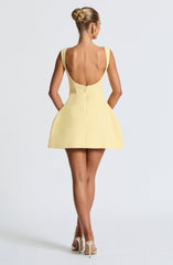 Alana Mini Dress - Lemon Dress Babyboo Fashion Premium Exclusive Design