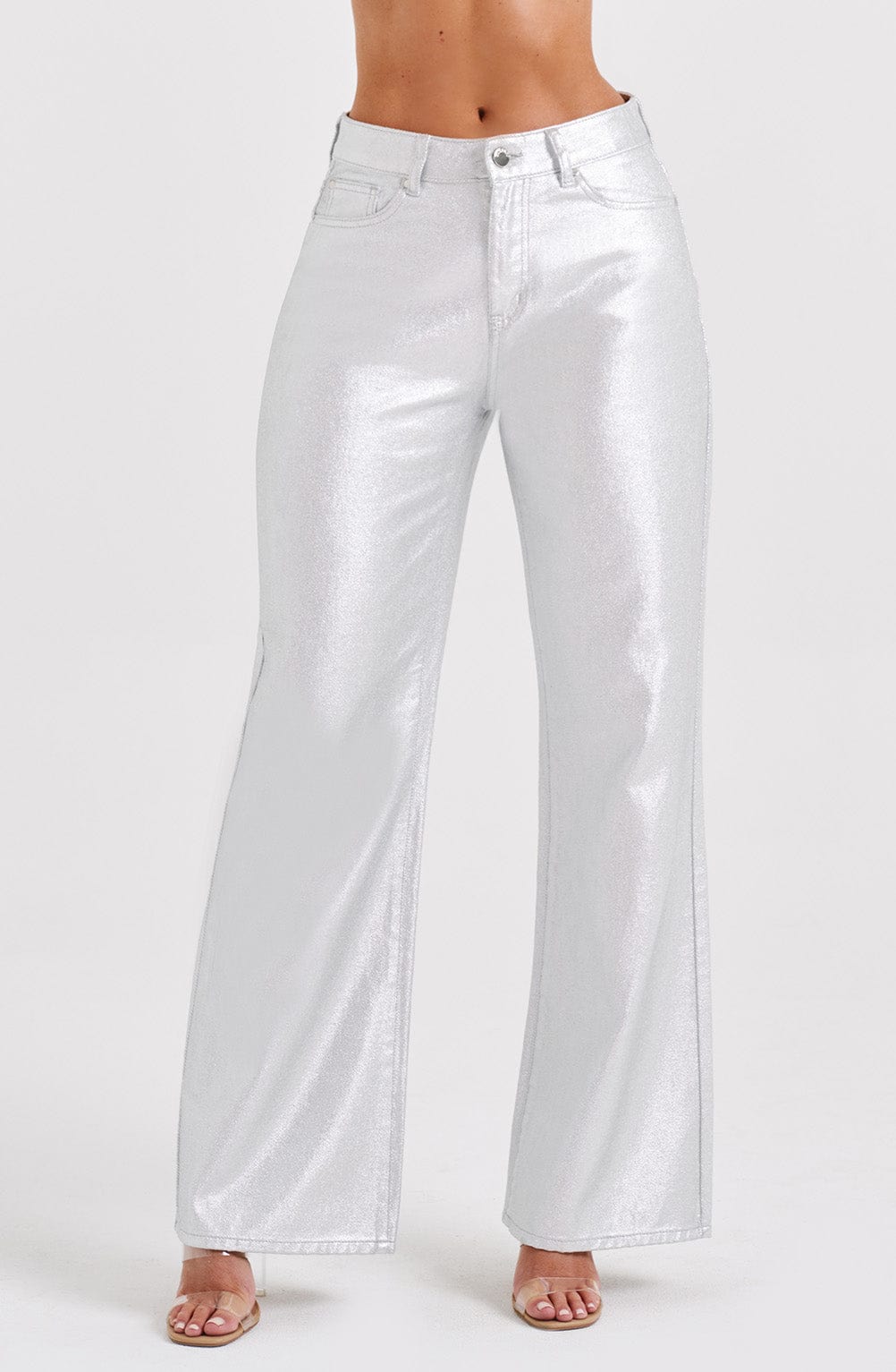 Cassidy Pant - Silver Pants Babyboo Fashion Premium Exclusive Design