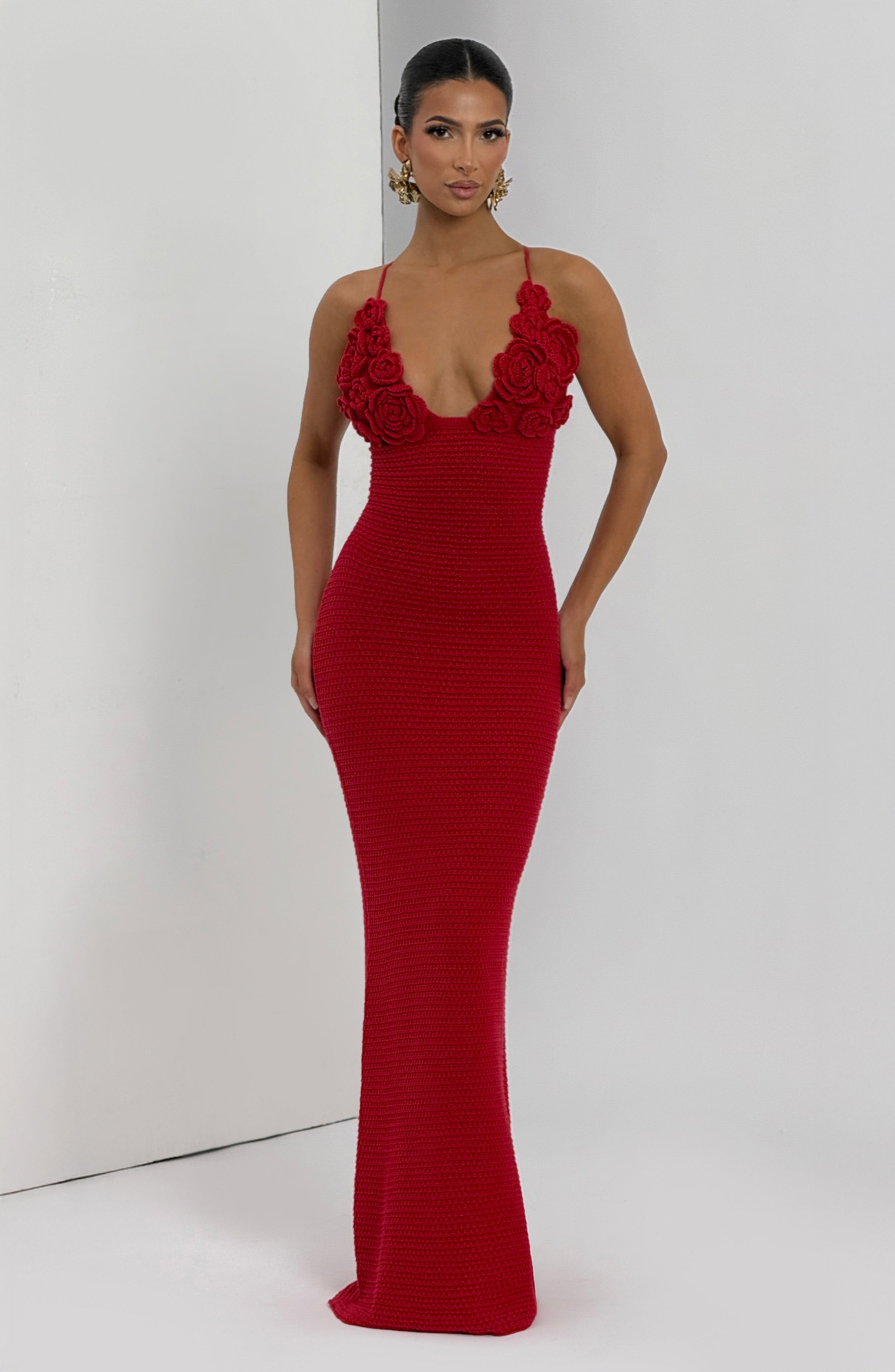 Celaena Maxi Dress - Red Dress Babyboo Fashion Premium Exclusive Design