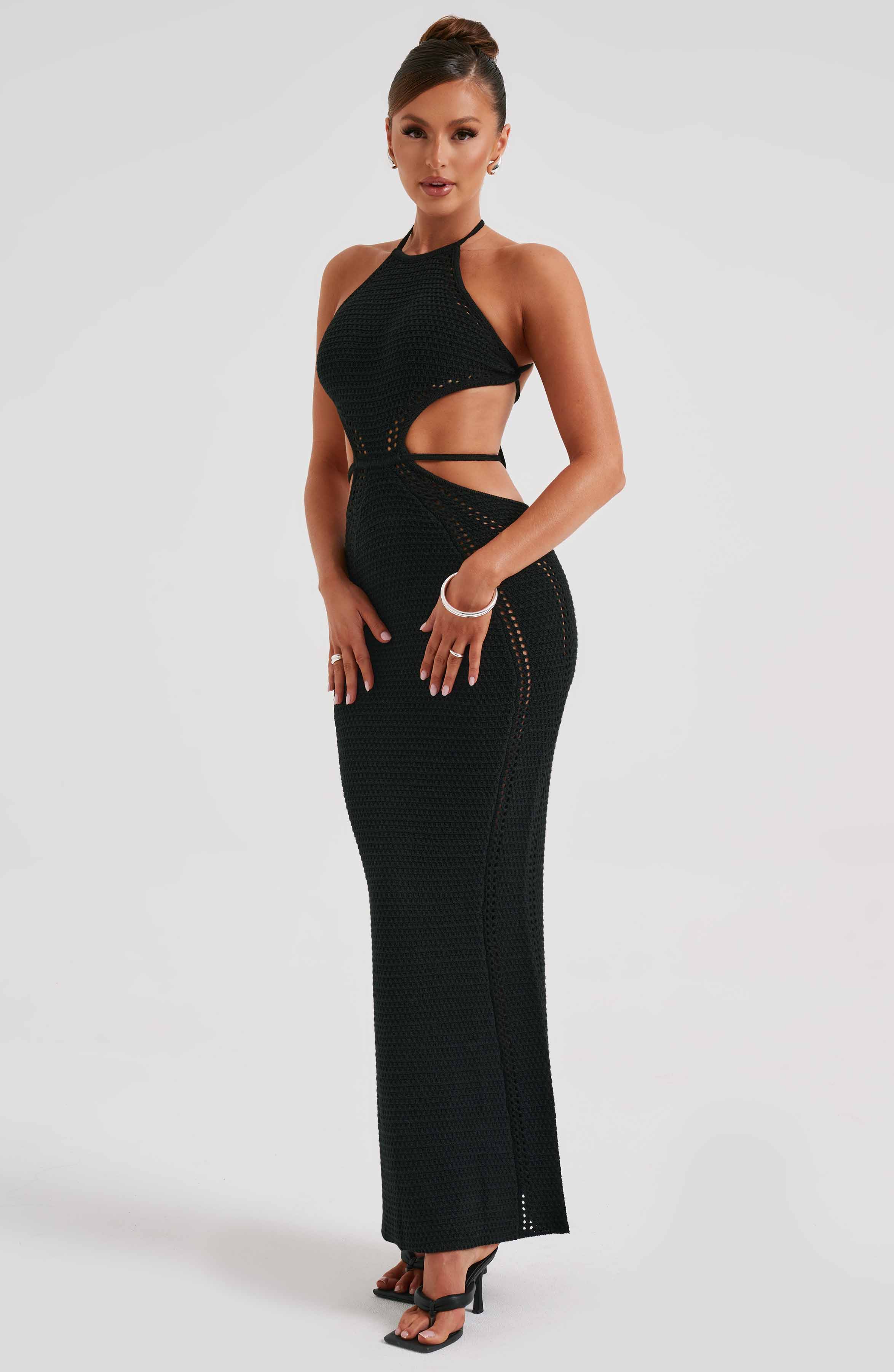 Delia Maxi Dress - Black Dress Babyboo Fashion Premium Exclusive Design