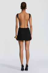 Edna Mini Skirt - Black Skirt Babyboo Fashion Premium Exclusive Design