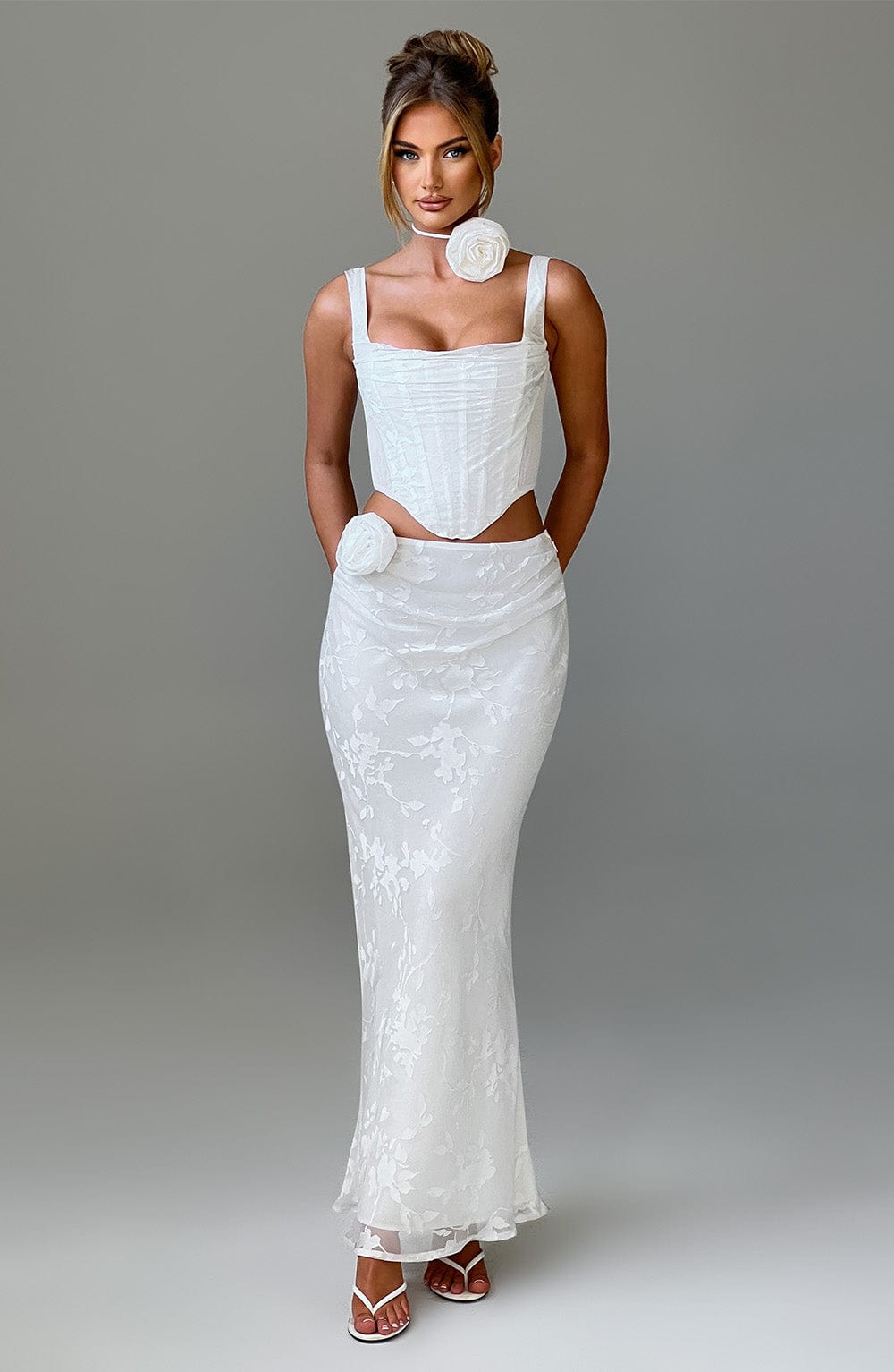 Elizabeth Corset - Ivory Tops Babyboo Fashion Premium Exclusive Design