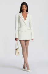 Elvira Mini Dress - Ivory Dress Babyboo Fashion Premium Exclusive Design