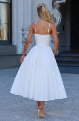 Emerson Midi Dress - Ivory Dress Babyboo Fashion Premium Exclusive Design