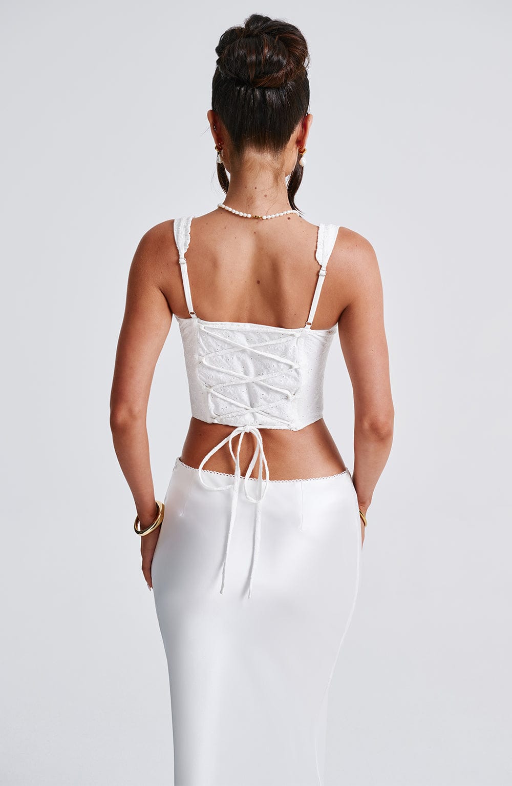 Emory Corset - Ivory Tops Babyboo Fashion Premium Exclusive Design