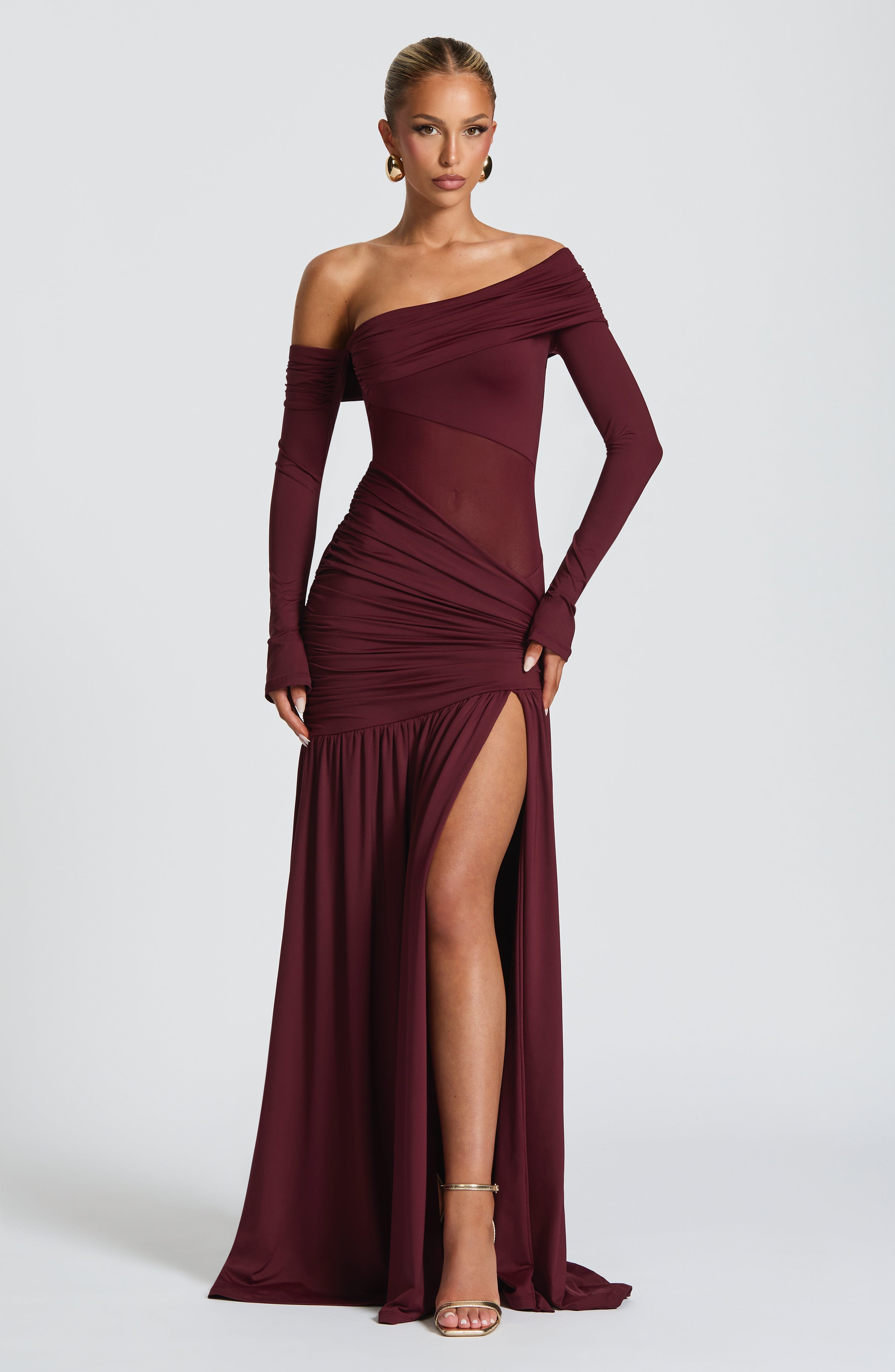 Ettalie Maxi Dress - Cherry Lacquer Dress Babyboo Fashion Premium Exclusive Design