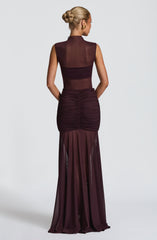 Fae Maxi Skirt - Plum Skirt Babyboo Fashion Premium Exclusive Design