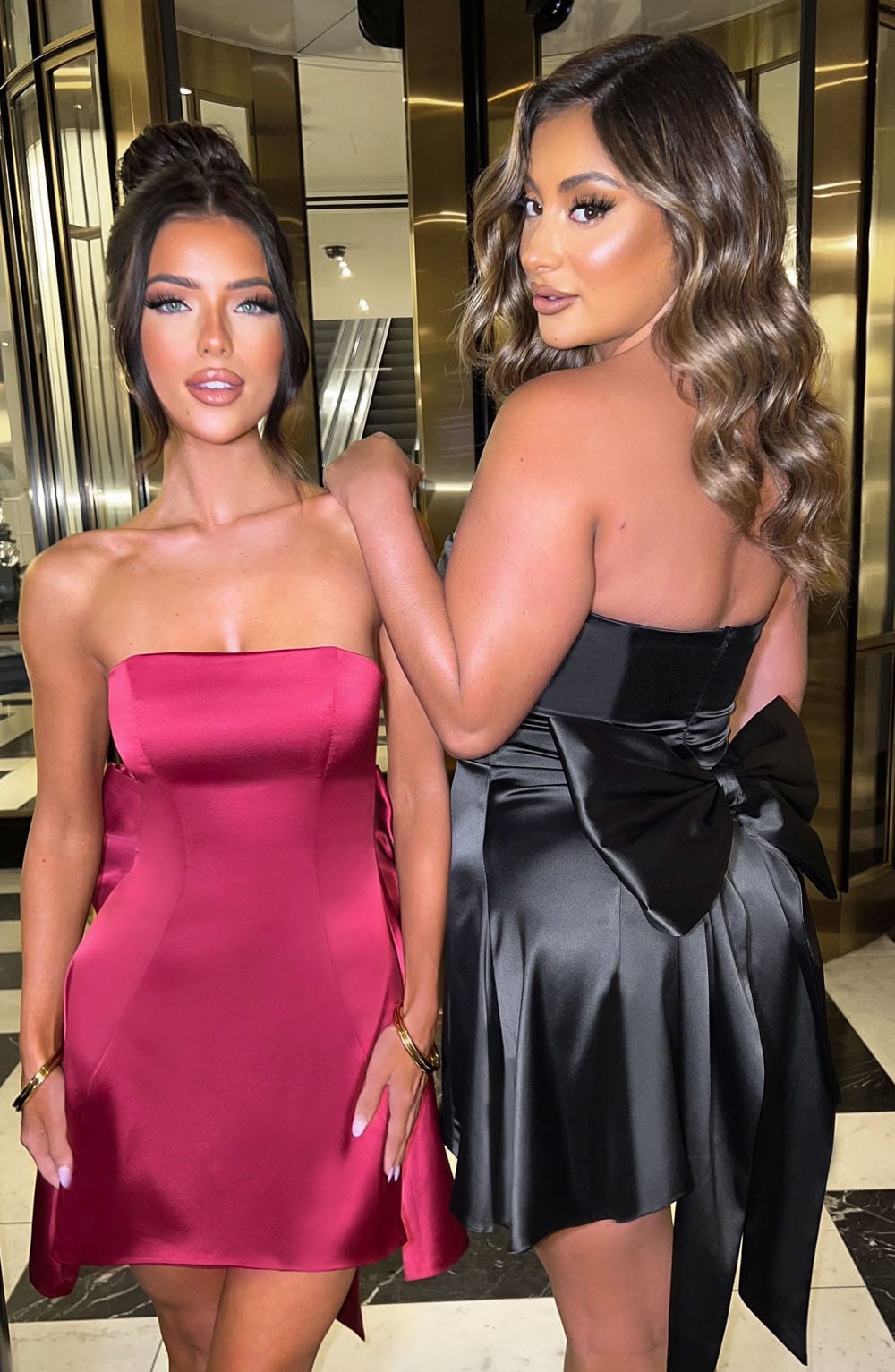 Freja Mini Dress - Black Dress Babyboo Fashion Premium Exclusive Design