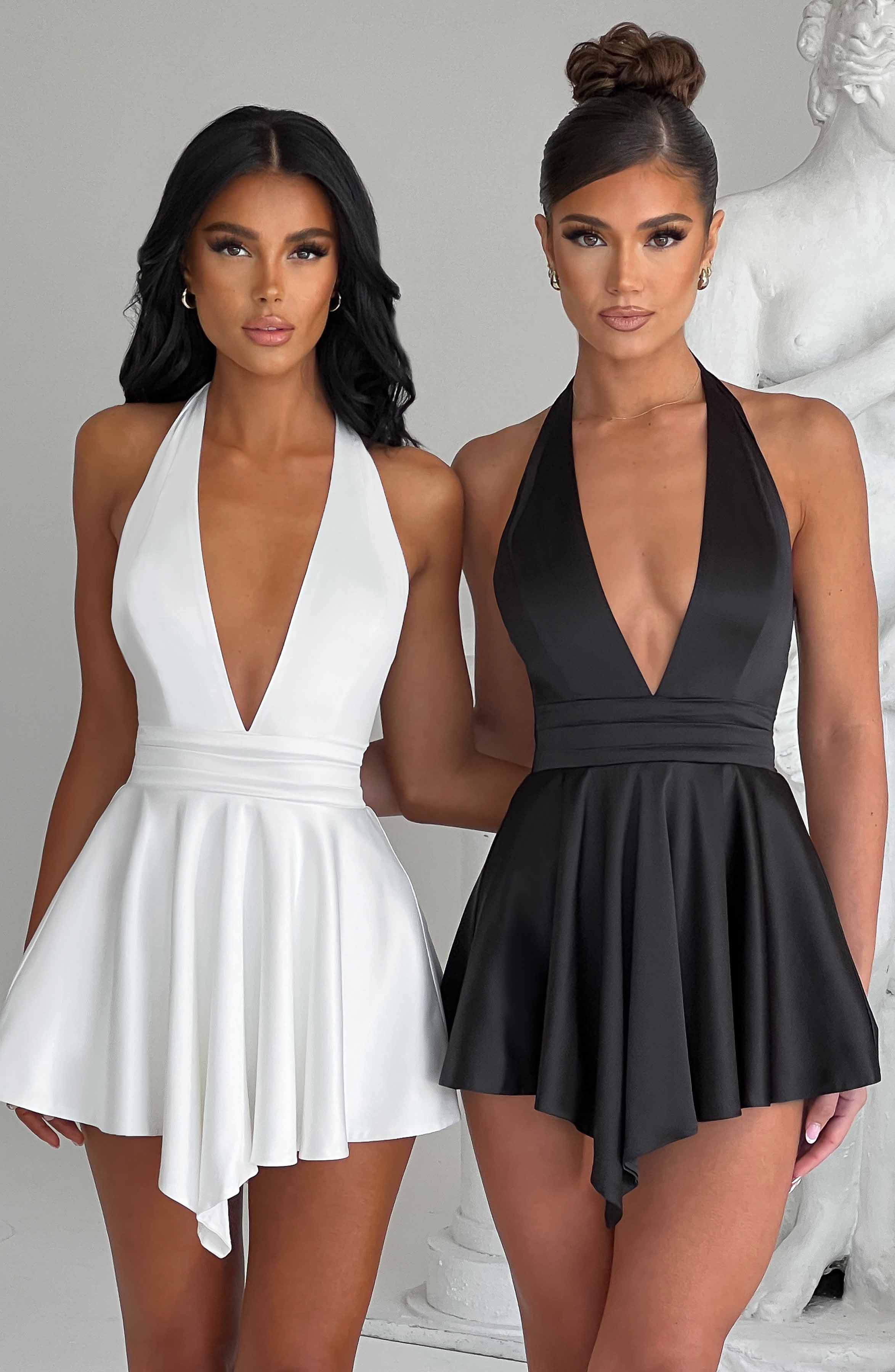 Gaia Playsuit - Black Playsuit Babyboo Fashion Premium Exclusive Design