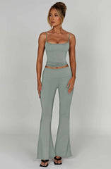 Heidi Pant - Steel Pants Babyboo Fashion Premium Exclusive Design