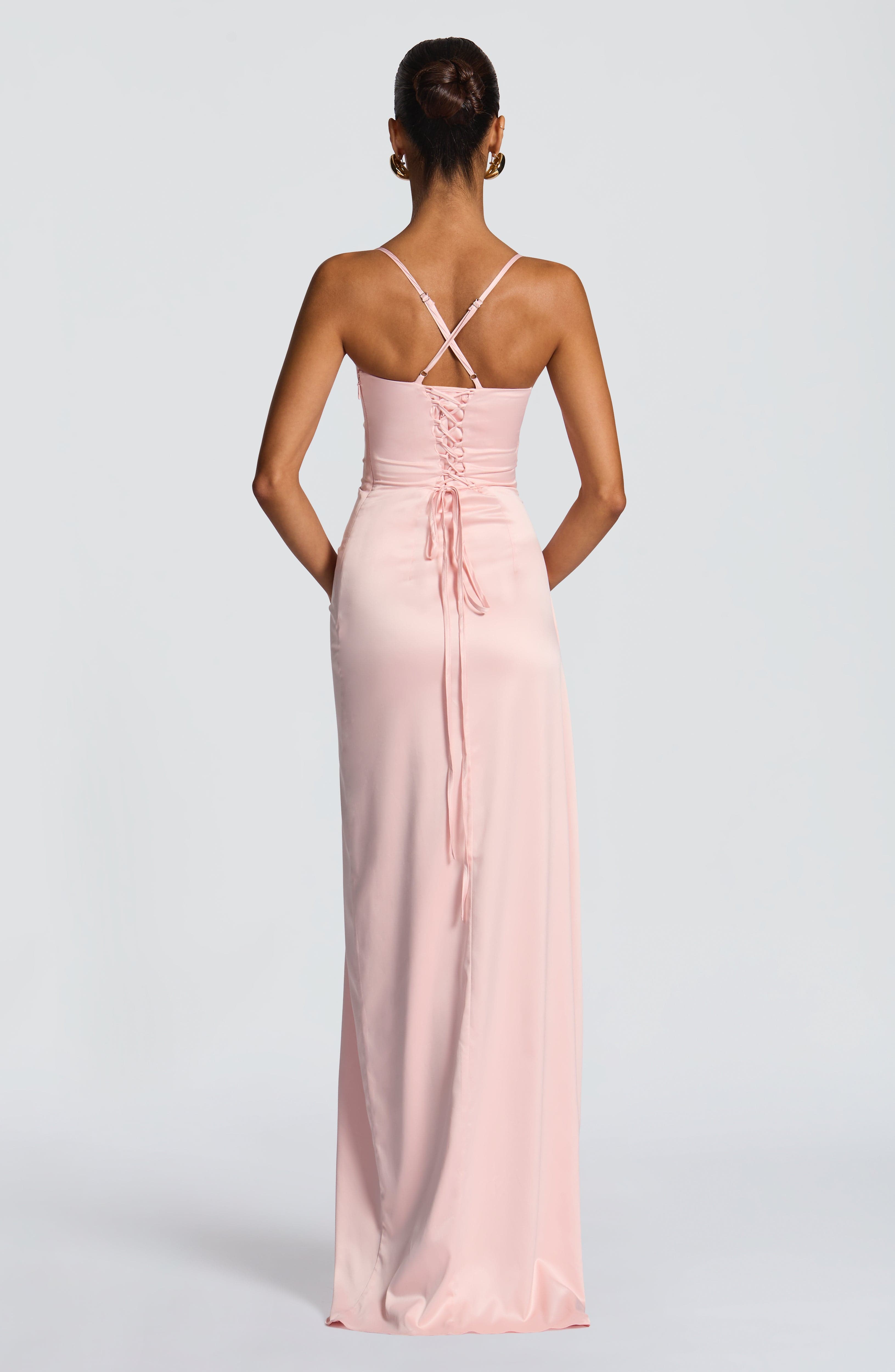 Helen Maxi Dress - Blush Dress Babyboo Fashion Premium Exclusive Design