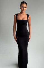 Helena Maxi Dress - Black Dress Babyboo Fashion Premium Exclusive Design