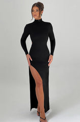 Imelda Maxi Dress - Black Dress Babyboo Fashion Premium Exclusive Design