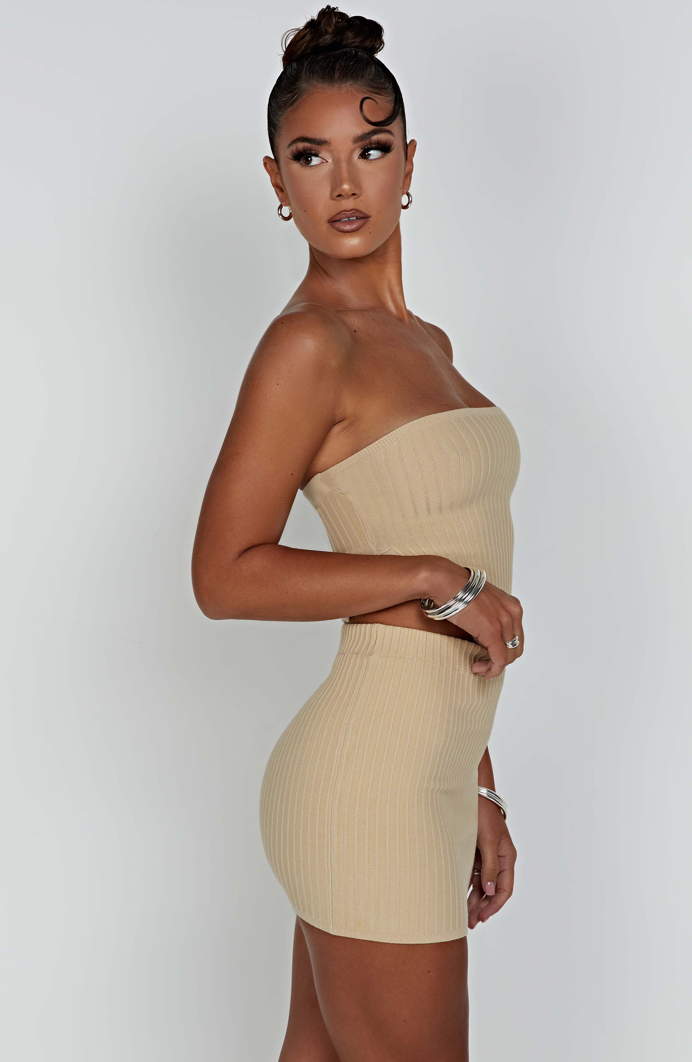 Jaz Top - Beige Tops Babyboo Fashion Premium Exclusive Design