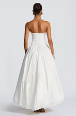 Jillian Maxi Dress - Ivory Dress Babyboo Fashion Premium Exclusive Design