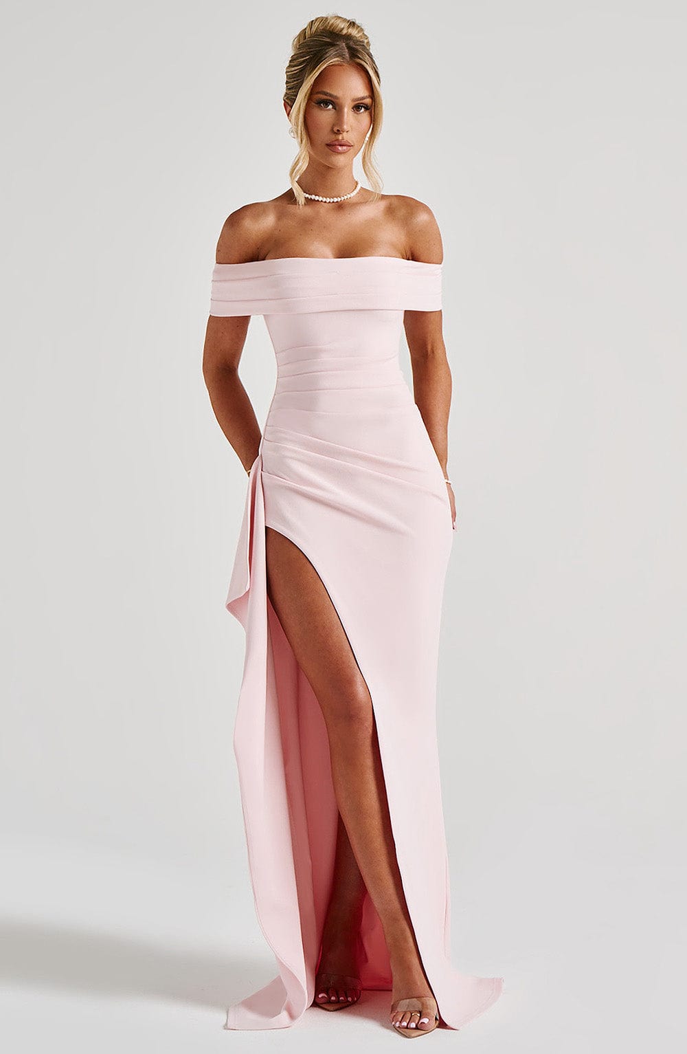Joyce Maxi Dress - Blush Dress Babyboo Fashion Premium Exclusive Design
