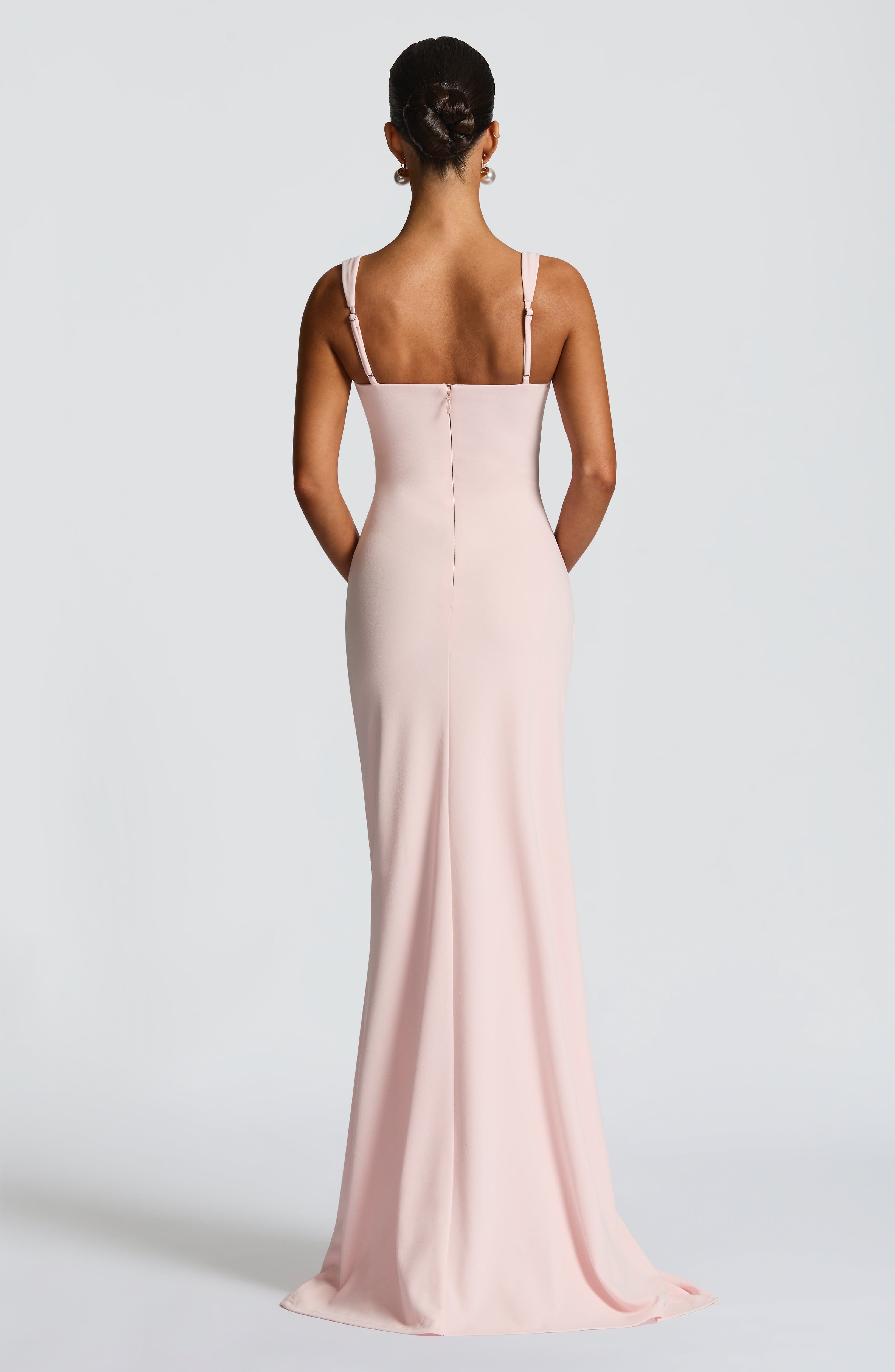 Katana Maxi Dress - Blush Dress Babyboo Fashion Premium Exclusive Design