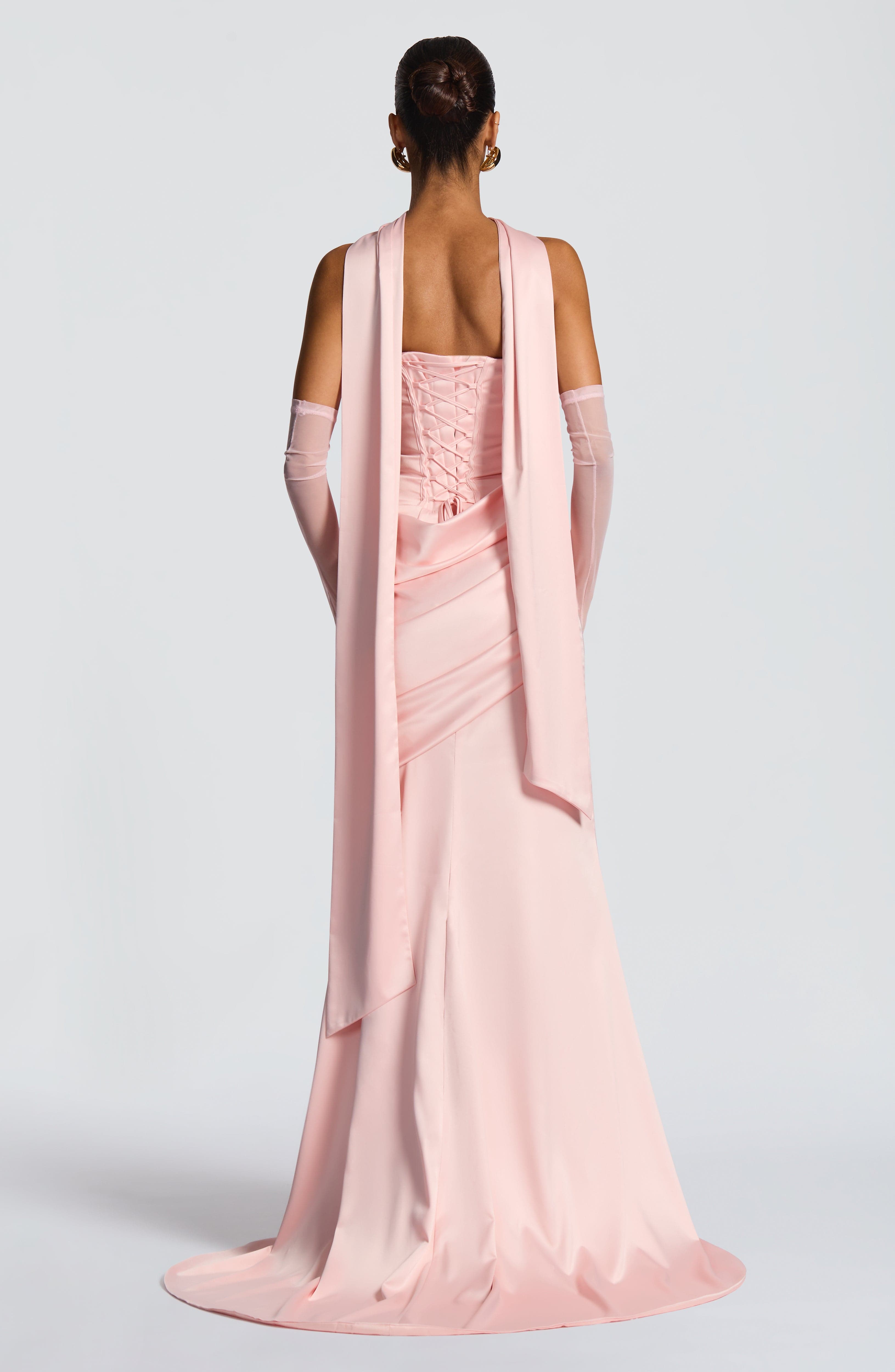 Kensington Maxi Dress - Blush Dress Babyboo Fashion Premium Exclusive Design