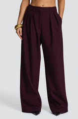 Kirsty Pants - Plum Pants Babyboo Fashion Premium Exclusive Design