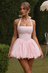 Maricia Mini Dress - Blush Dress XS Babyboo Fashion Premium Exclusive Design
