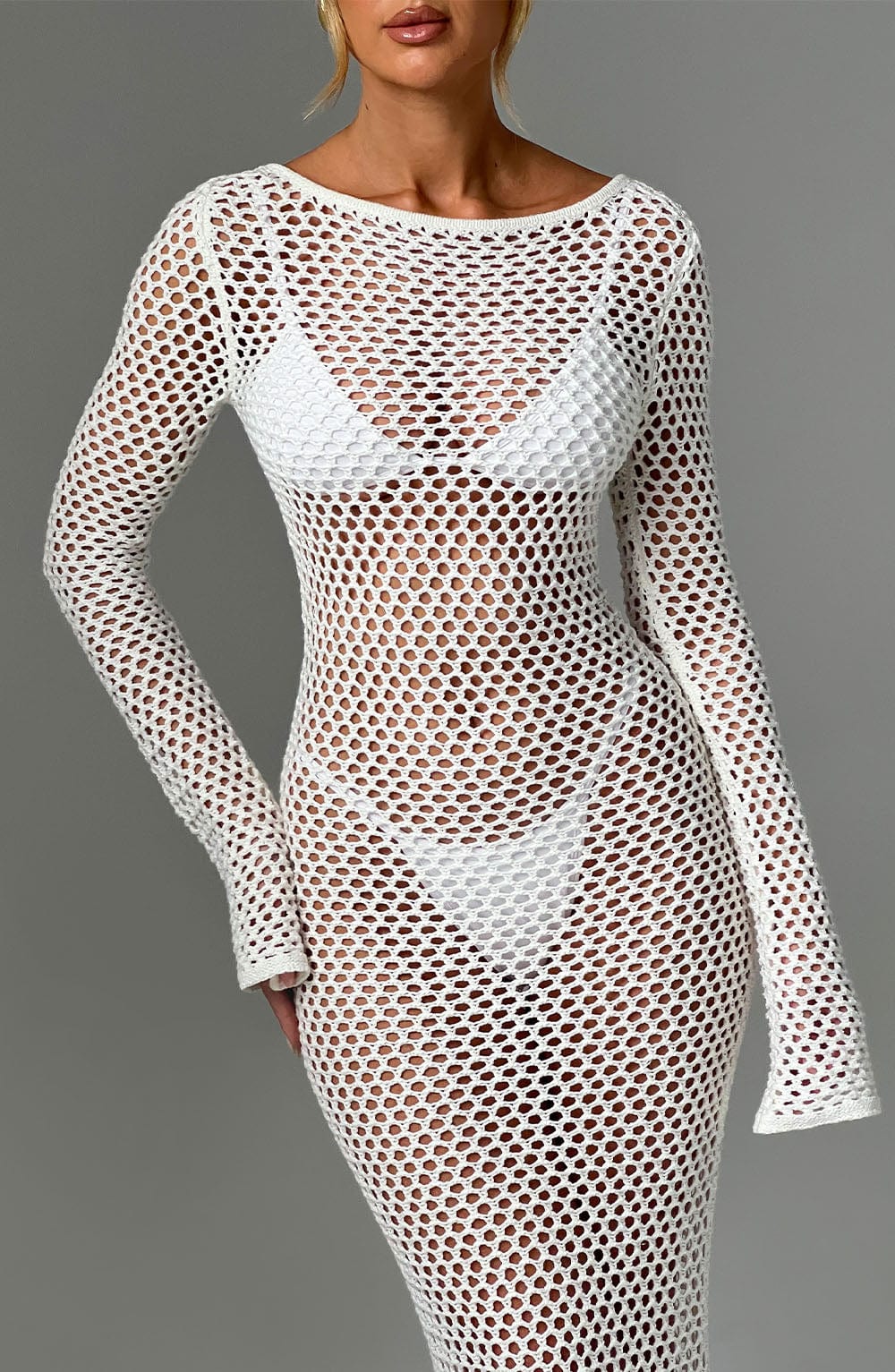 Moana Maxi Dress - White Dress Babyboo Fashion Premium Exclusive Design