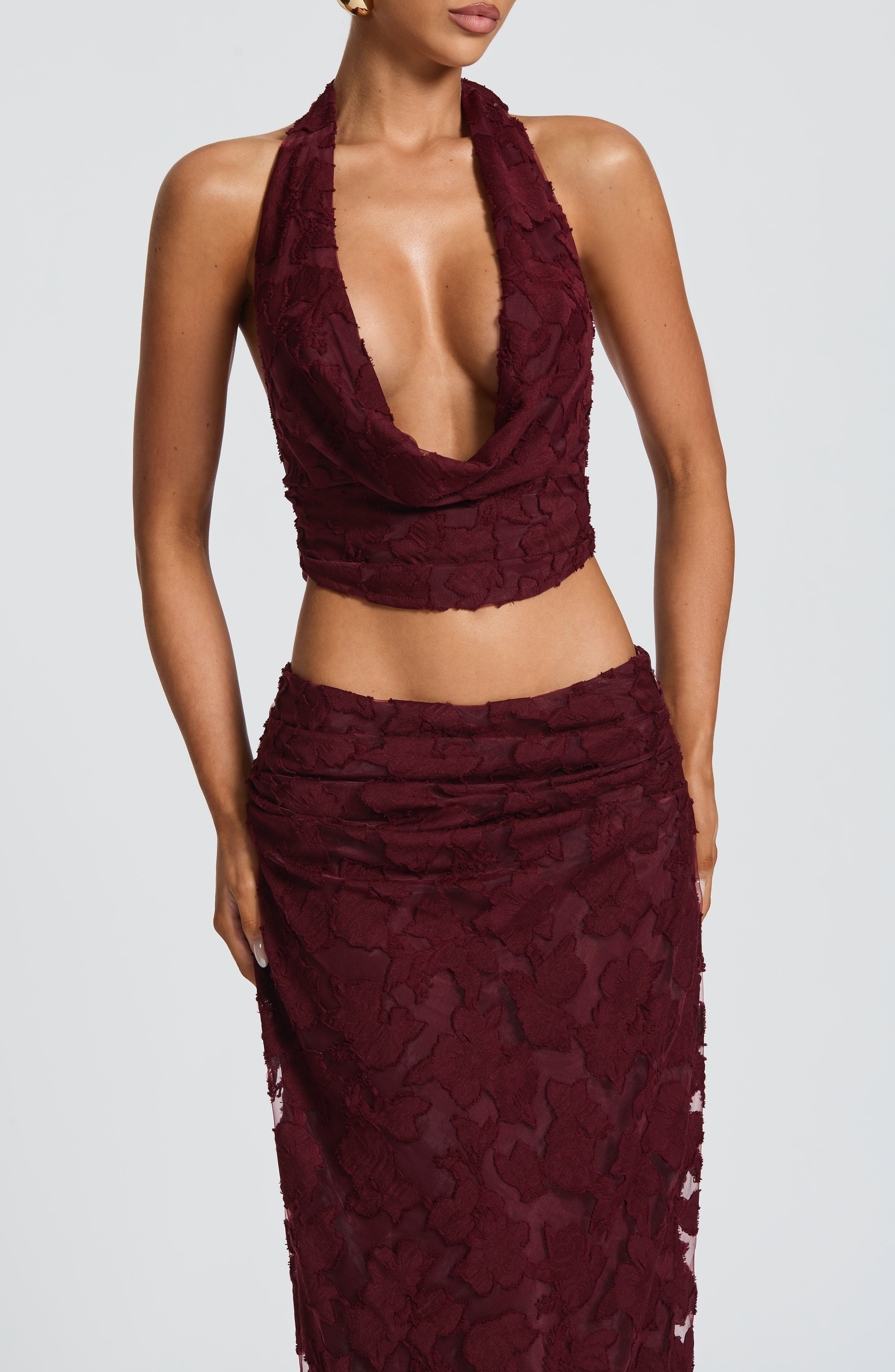 Myra Top - Cherry Lacquer Top Babyboo Fashion Premium Exclusive Design