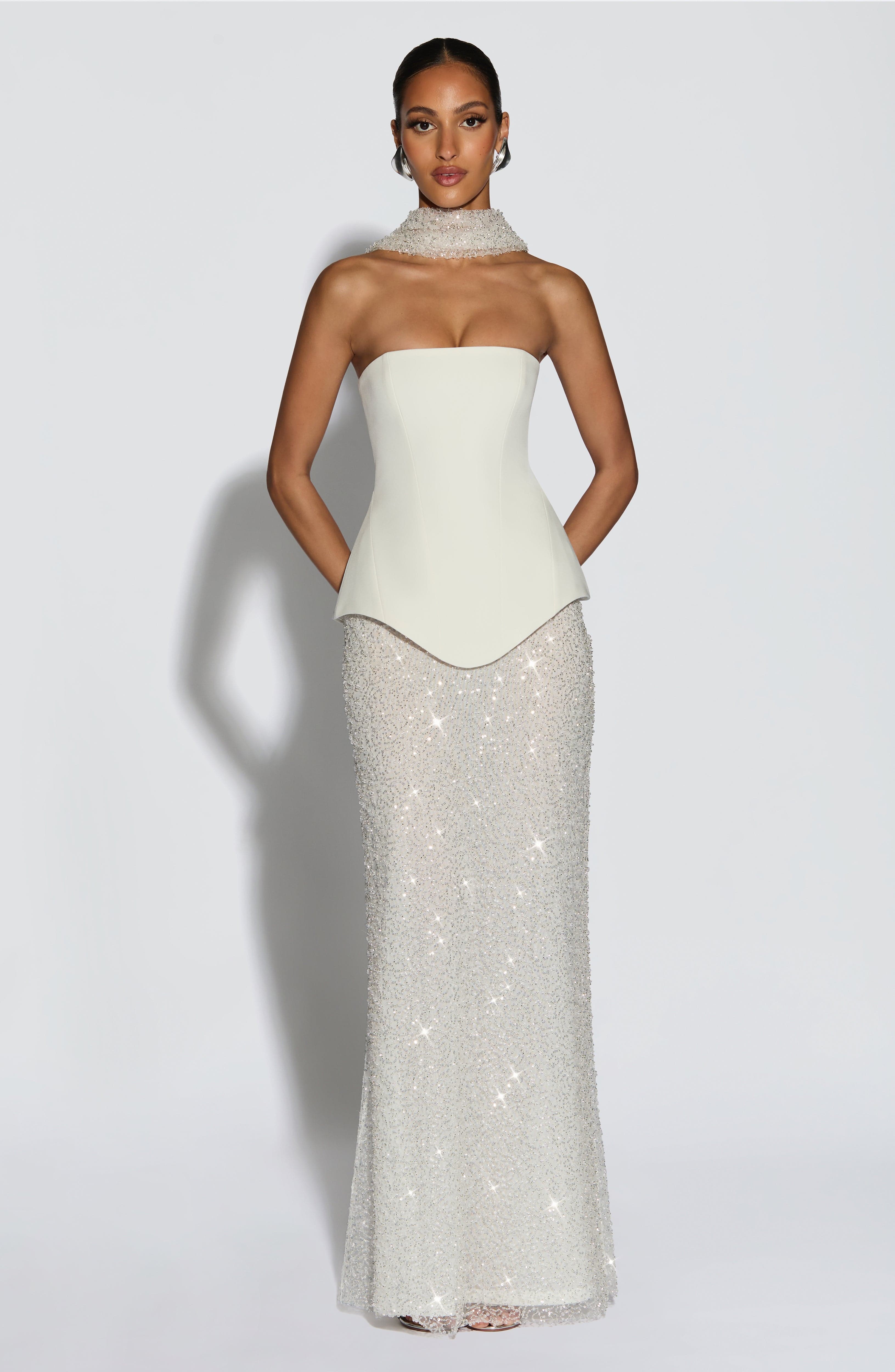 Oakley Corset - Ivory Tops Babyboo Fashion Premium Exclusive Design