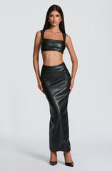 Odetta Maxi Skirt - Black Skirt XS Babyboo Fashion Premium Exclusive Design