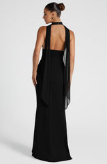 Paulina Maxi Dress - Black Dress Babyboo Fashion Premium Exclusive Design