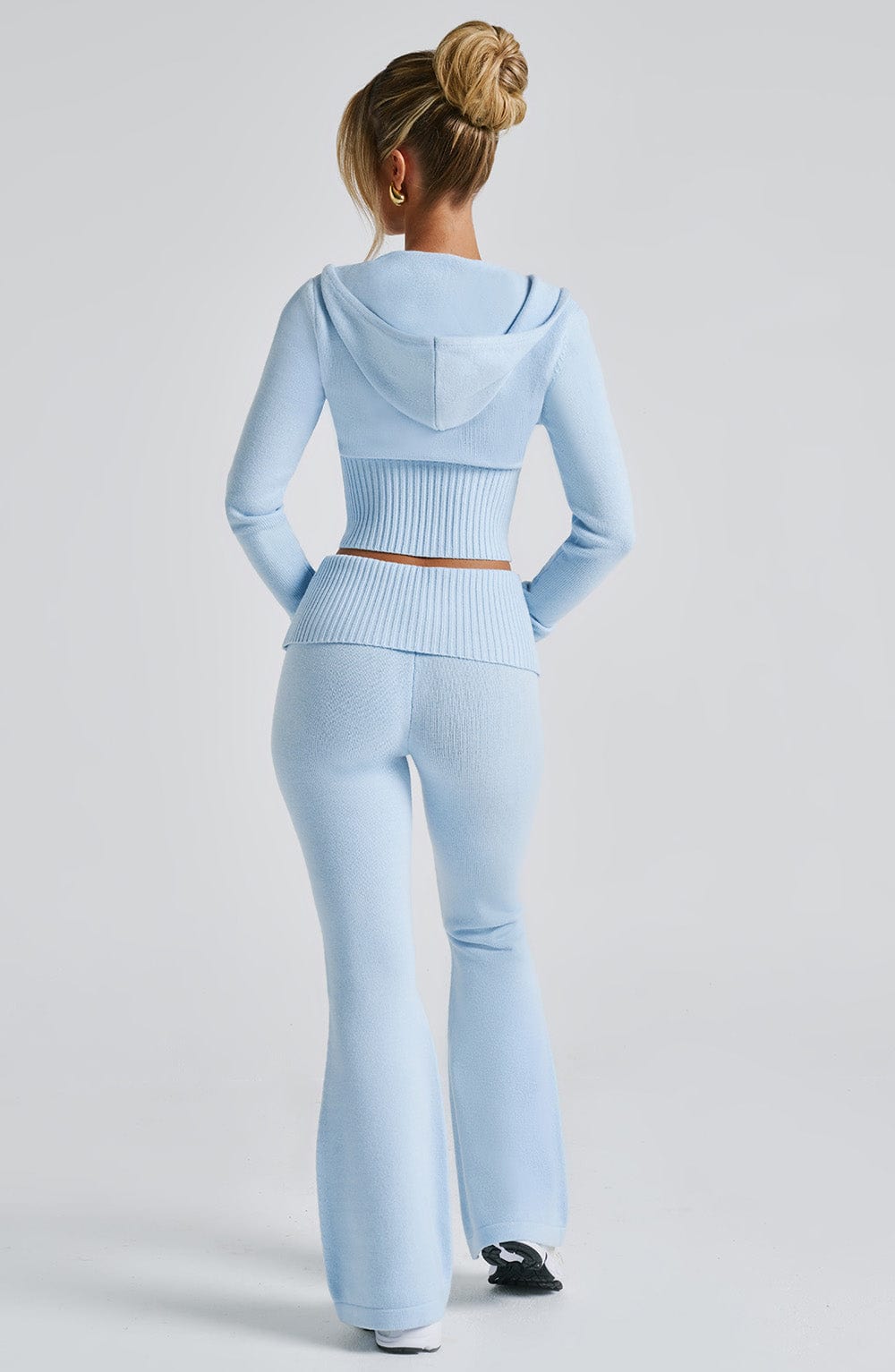 Portia Knit Pants - Baby Blue Pants Babyboo Fashion Premium Exclusive Design