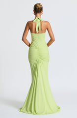Rosetta Maxi Dress - Lime Dress Babyboo Fashion Premium Exclusive Design