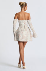 Salone Mini Dress - Ivory Dress Babyboo Fashion Premium Exclusive Design