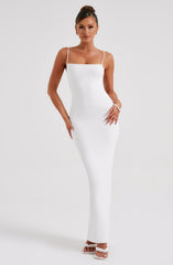 Sanya Maxi Dress - White Dress Babyboo Fashion Premium Exclusive Design