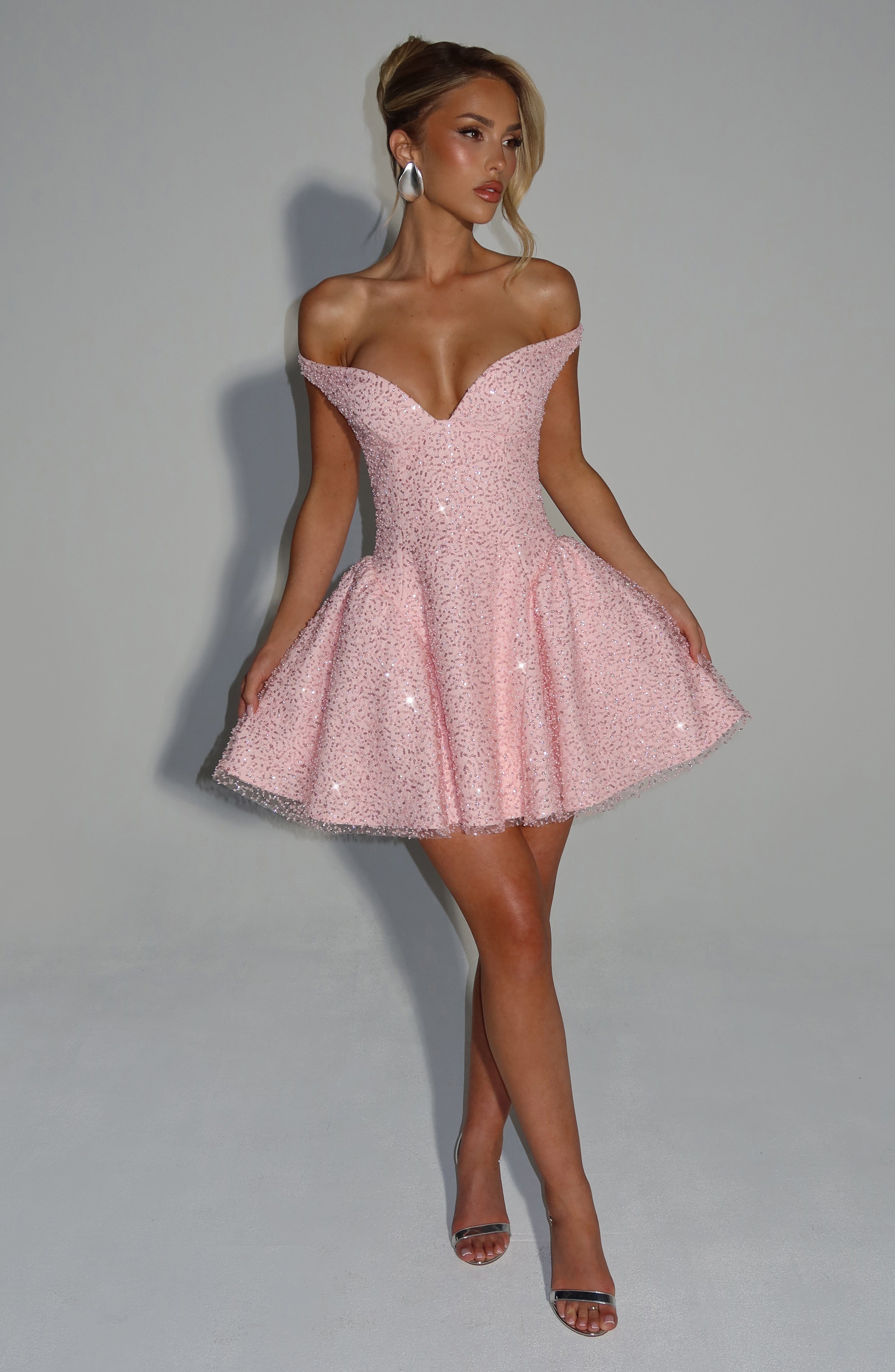 Sapphire Mini Dress - Blush Dress Babyboo Fashion Premium Exclusive Design