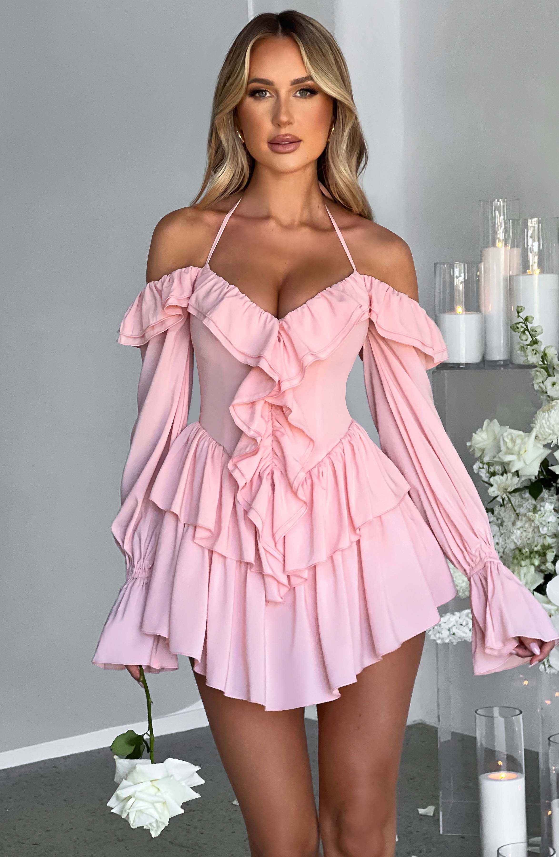 Savanna Playsuit - Pink Playsuit Babyboo Fashion Premium Exclusive Design