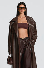 Simi Top - Plum Brown Tops XS Babyboo Fashion Premium Exclusive Design